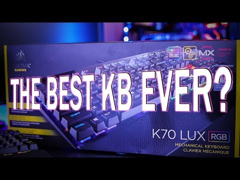Reviewing the Corsair K70 Lux Mechanical Gaming Keyboard