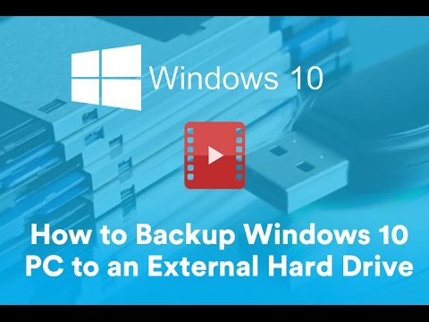 Backing Up to External Hard Drive on Windows 10 Easily
