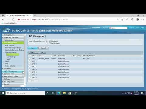 Configuring Link Aggregation for Enhanced Network Performance