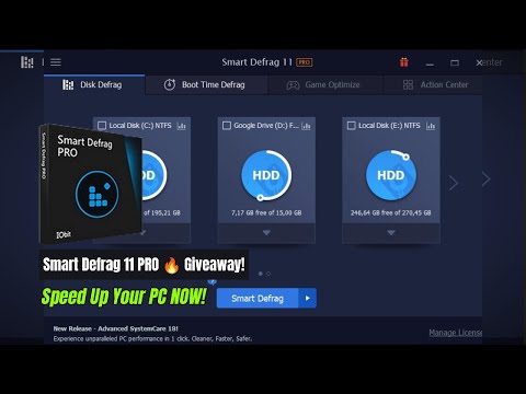 Optimize Your PC Performance with IObit Smart Defrag Pro