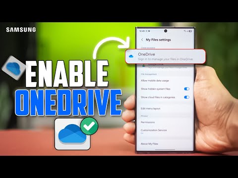 Integrate Samsung One Drive for Efficient File Storage