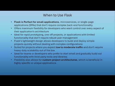 Flask vs Django: Choosing the Right Framework for Your Project