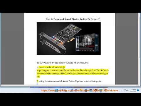 Download Creative Audigy FX Drivers for Optimal Audio Performance