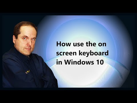 Using the On-Screen Keyboard in Windows 10 for Accessibility