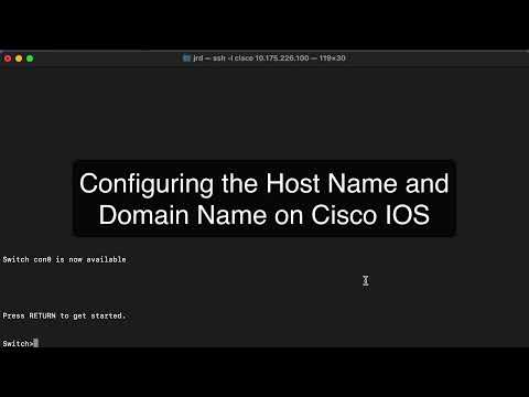Configuring Domain Name on Cisco Devices for Networking