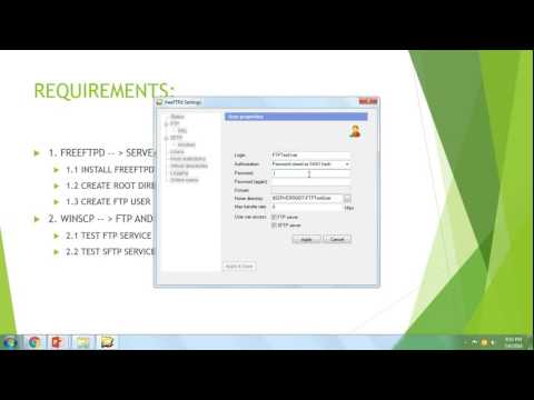 Setting Up FreeFTPD for FTP Server Management