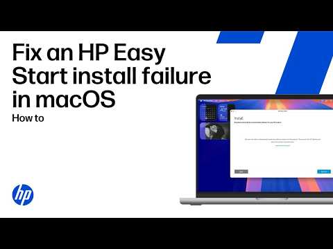 Using HP Easy Start on Mac for Quick Printer Setup