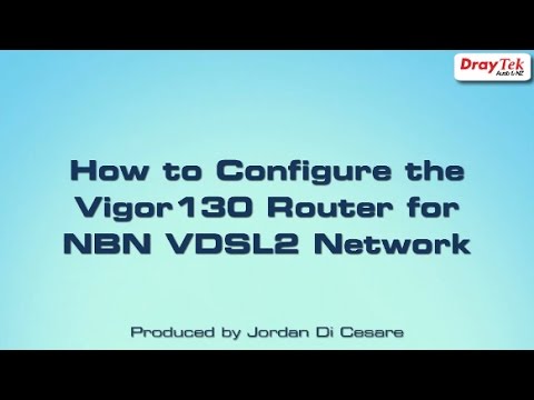Setting Up DrayTek Vigor 130 Router for Internet Access