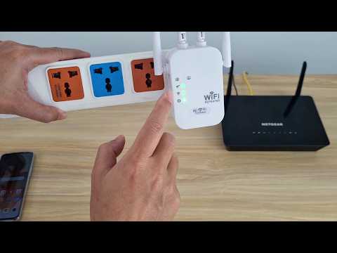 Setting Up Wireless Range Extender with Mobile Phone