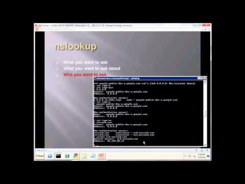 Perform Domain DNS Lookup for Network Troubleshooting