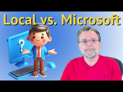 Transitioning from a Microsoft Account to a Local Account