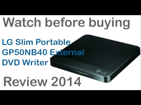 Buying Guide for LG Slim Portable DVD Writer