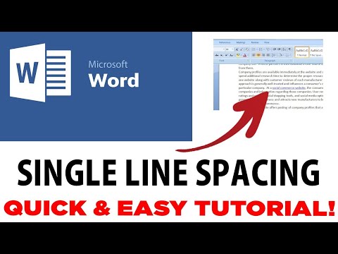 Using Line Spacing Shortcut Key in Word Processing Software