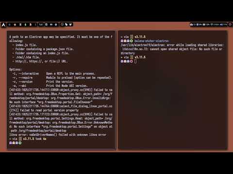 Installing and Using Electron Framework on Linux Systems