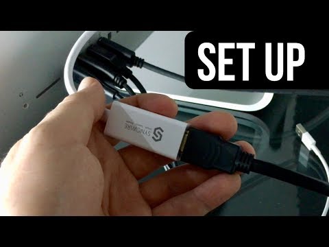 Connect Devices Using Apple Thunderbolt to HDMI Adapter