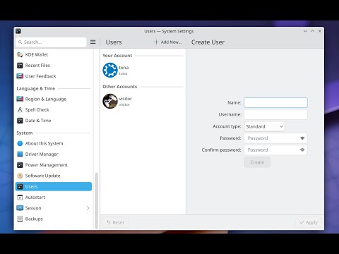 KDE Security Settings for Enhanced Data Protection