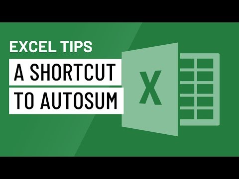 Use Excel Shortcut for Quick Sum Calculations
