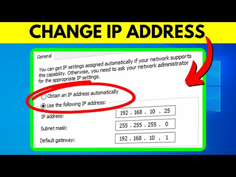 Configuring Internet Settings for Your IP Address on Windows