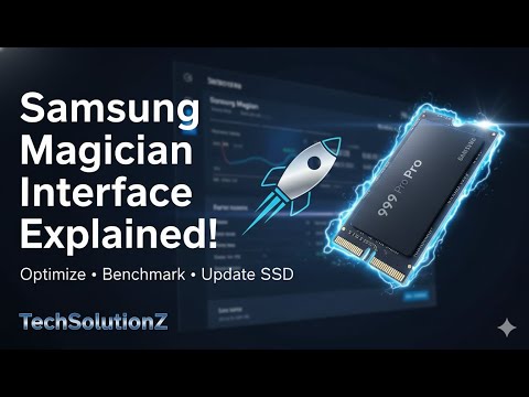 Using Samsung Magician to Update Firmware for SSDs
