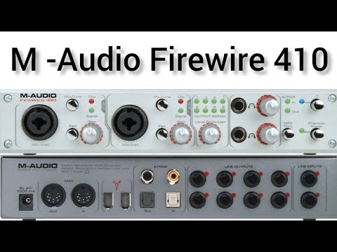 Overview of M-Audio FireWire 1814 Audio Interface Specifications