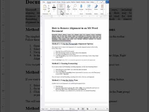 Mastering Text Alignment for Professional Document Design
