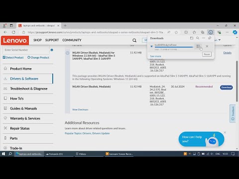 Install Lenovo Ideapad 3 Wireless Driver for Connectivity