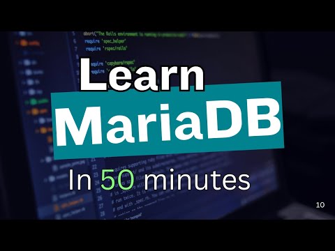 Setting Up a MariaDB Server for Your Applications