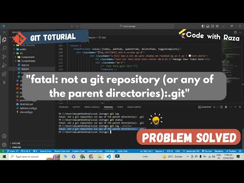 Resolving Not in a Git Directory Error Message