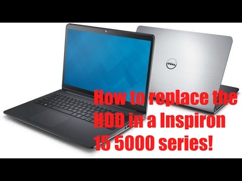 Replacing the Hard Drive in Your Dell Inspiron 15 Laptop
