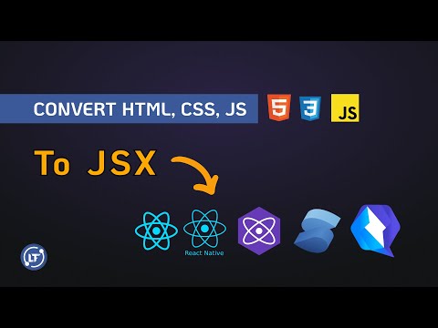 Converting HTML to JSX for React Projects