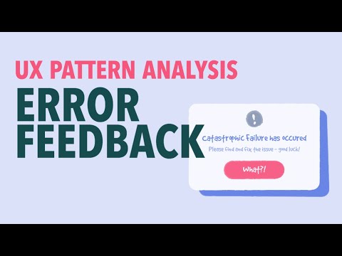 Analyzing Error Trends in User Feedback for Improvement