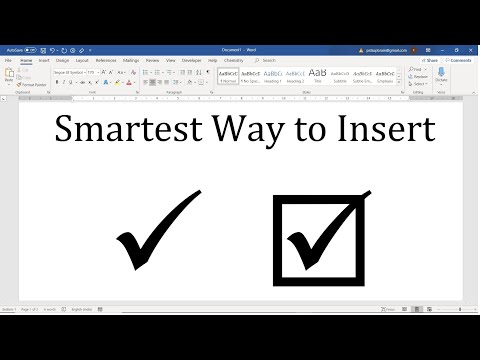 Keyboard Shortcut for Inserting Check Symbol on Windows