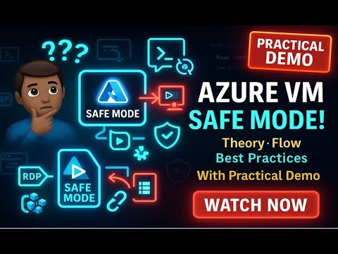 Booting Azure VM in Safe Mode for Troubleshooting