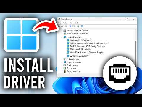 Install Ethernet LAN Driver on Windows 10 Instantly