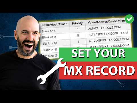 Configure Gmail MX Records for Proper Email Delivery