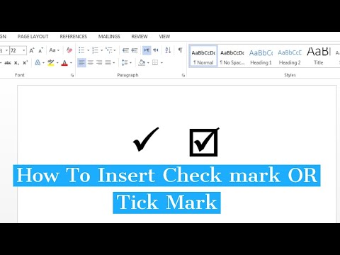 How to Use Check Symbols in Microsoft Word Effectively