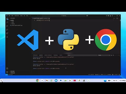 Installing Python on Chrome OS Flex for Development Needs