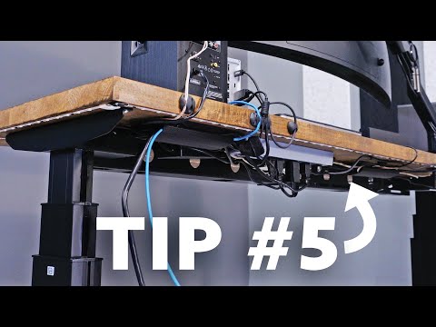 Cord Management Tips for a Tidy Workspace