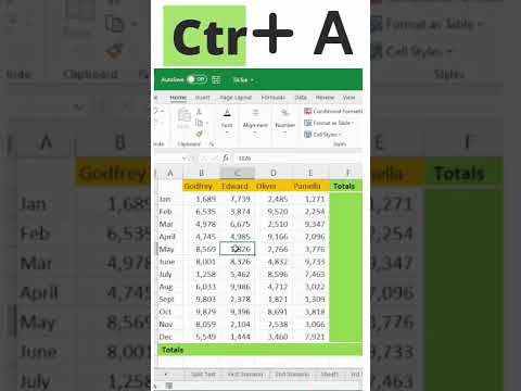 Using Excel Auto Sum Shortcut for Quick Calculations