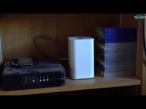 Setting Up Airport Extreme Base Station for Home Networking