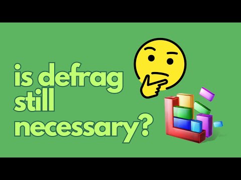 Defragmenting a Drive for Improved System Performance