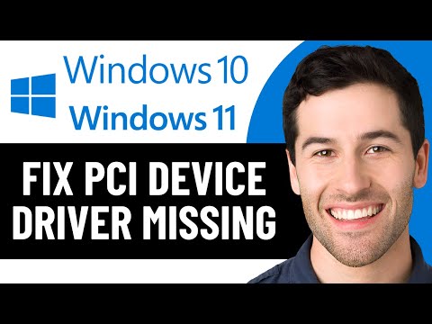 Fixing Missing PCI Driver to Ensure Device Functionality