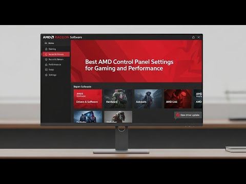 Access and Configure AMD GPU Control Panel Settings