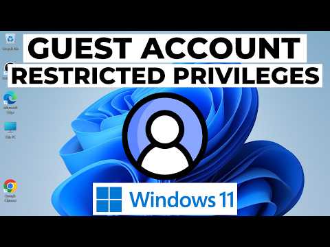 Creating Guest User Accounts on Windows 10 and 11