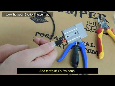 Installing Panel Mount Anderson Connectors for Power Applications