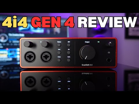 Reviewing the Scarlett 4i4 Audio Interface for Musicians