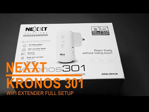 Step-by-Step Setup for Nexxt Kronos 301 Device
