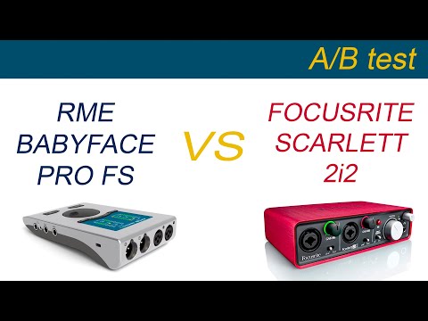 Comparing Babyface FS with Other Audio Interfaces