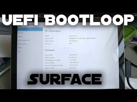Resolving Boot Loop Issues on Surface Laptops