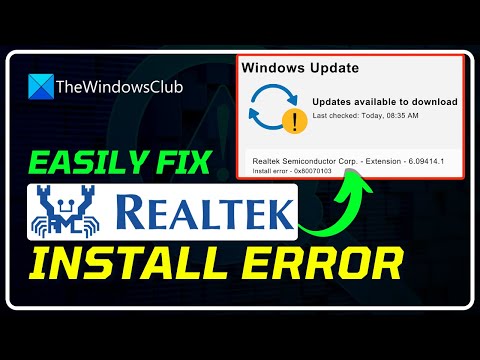 Updating Realtek Semiconductor Corp Driver for Better Performance